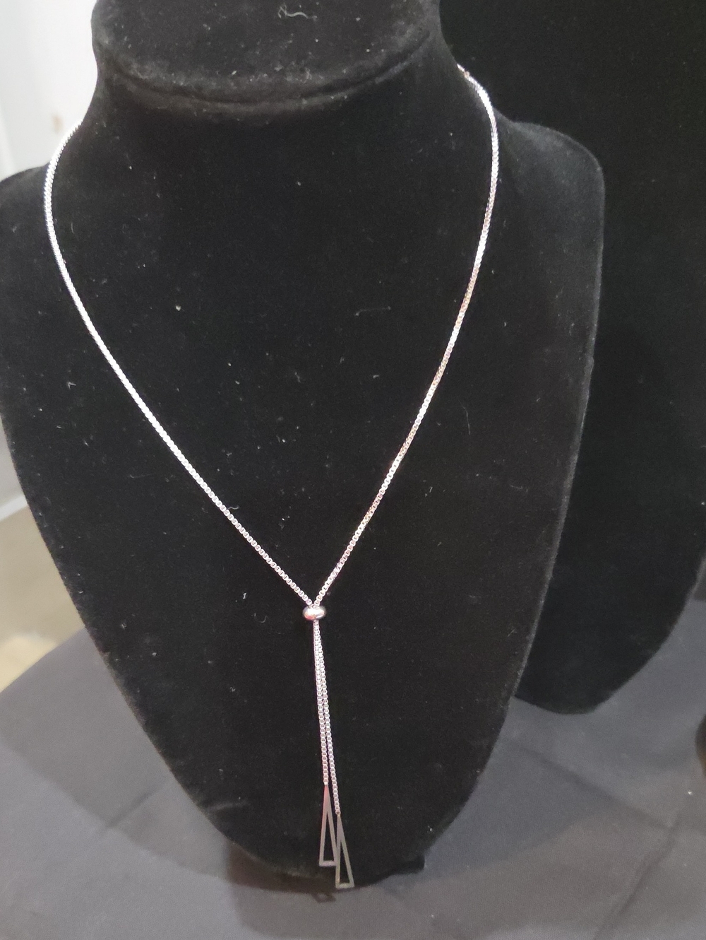 STAINLESS STEEL SLIDER NECKLACE
